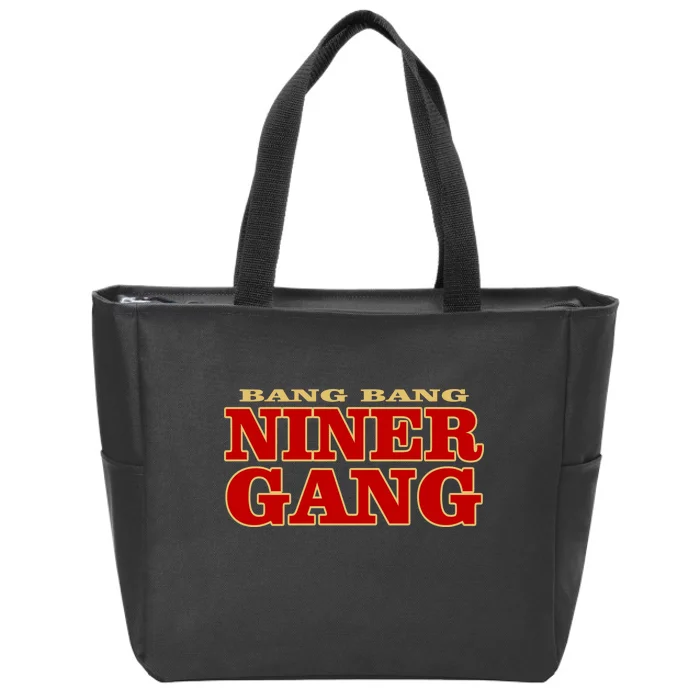 Bang Bang Niner Gang Zip Tote Bag