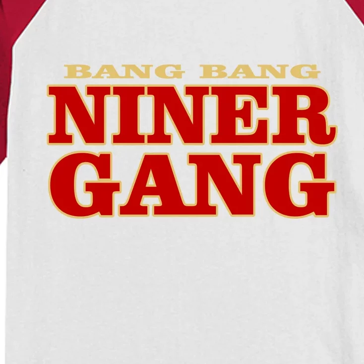 Bang Bang Niner Gang Kids Colorblock Raglan Jersey