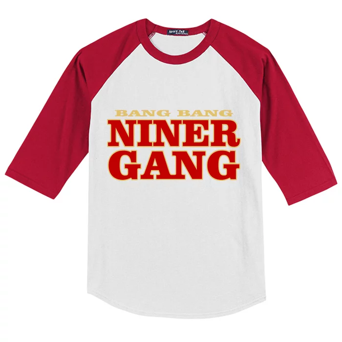 Bang Bang Niner Gang Kids Colorblock Raglan Jersey