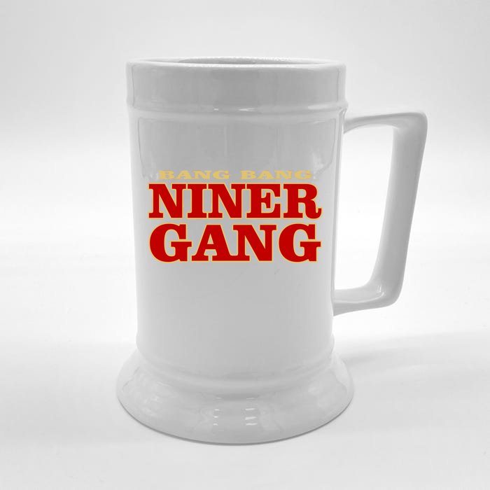 Bang Bang Niner Gang Front & Back Beer Stein