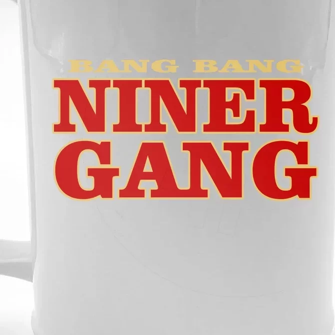 Bang Bang Niner Gang Front & Back Beer Stein