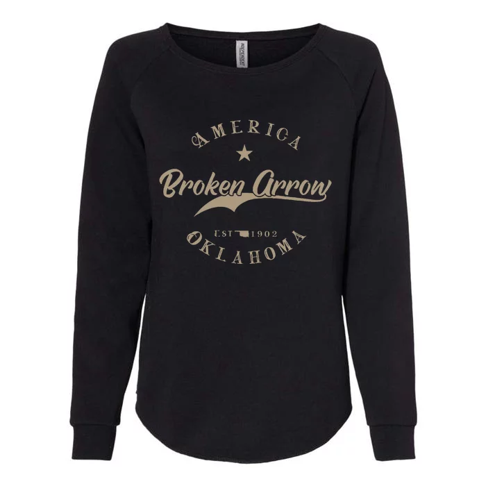 Broken Arrow Ok Oklahoma Womens California Wash Sweatshirt