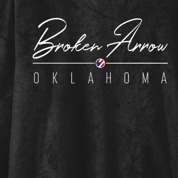 Broken Arrow Ok Hooded Wearable Blanket