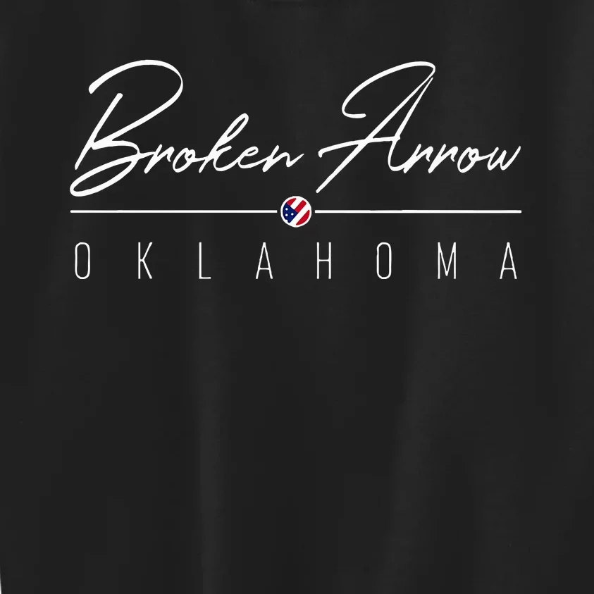 Broken Arrow Ok Kids Sweatshirt