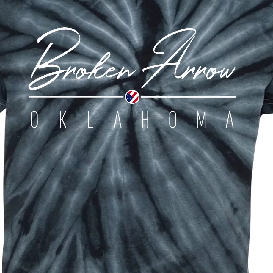 Broken Arrow Ok Kids Tie-Dye T-Shirt