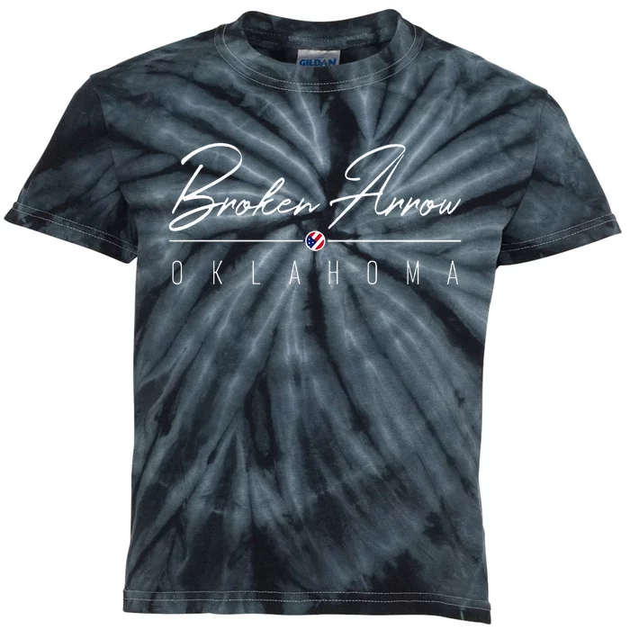 Broken Arrow Ok Kids Tie-Dye T-Shirt