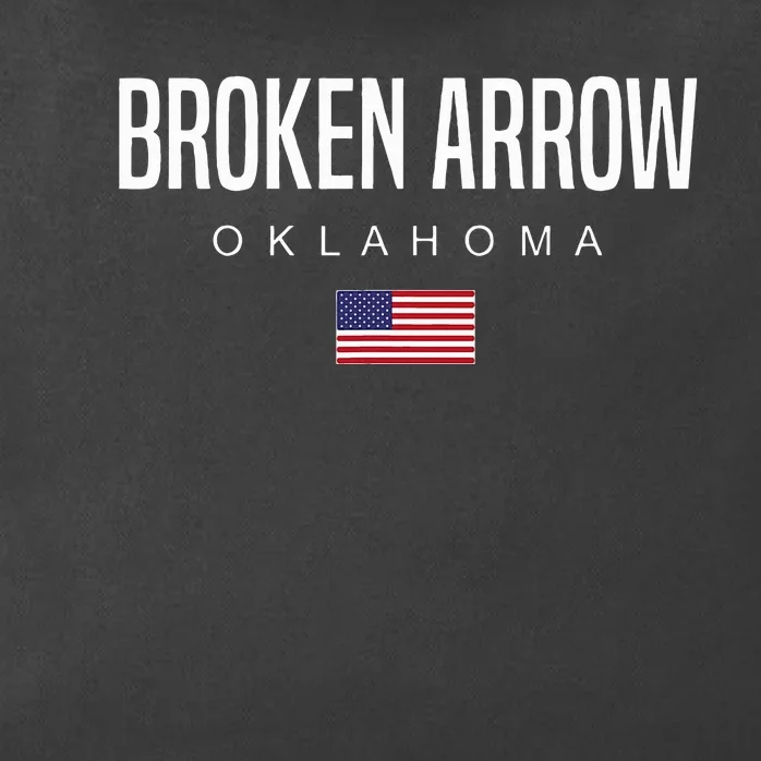 Broken Arrow Oklahoma Zip Tote Bag