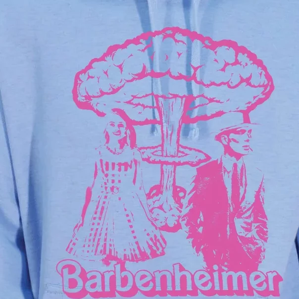 Barb!e And Oppenheimer Barb!e Oppenheimer Barb!e Ken Barbenheimer Unisex Surf Hoodie