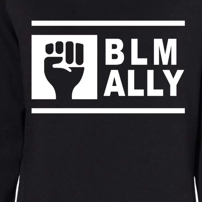 Blm Ally Proud Ally Stands Up For Equality Social Justice Gift Womens California Wash Sweatshirt