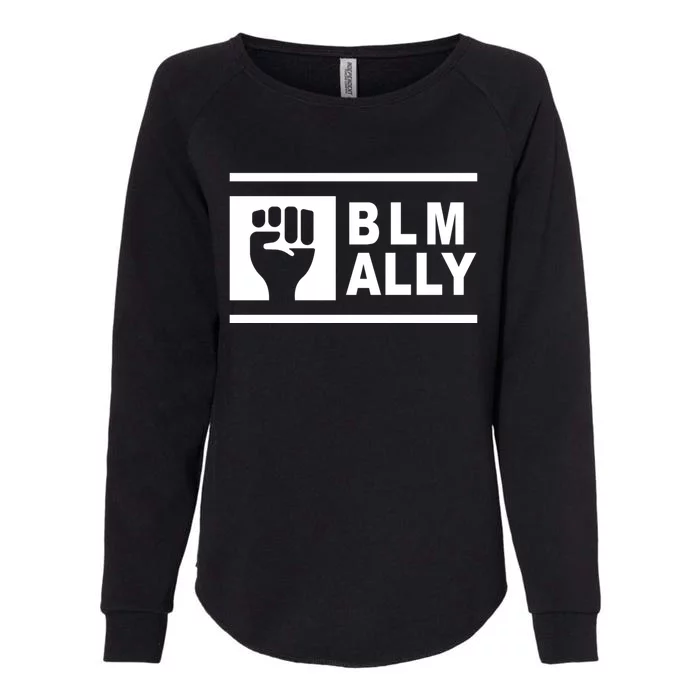 Blm Ally Proud Ally Stands Up For Equality Social Justice Gift Womens California Wash Sweatshirt