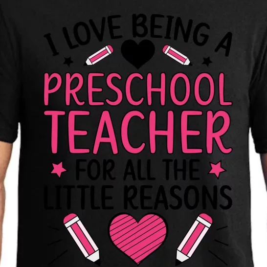 Being A Preschool Teacher Valentines Day Preschool Teaching Gift Pajama Set