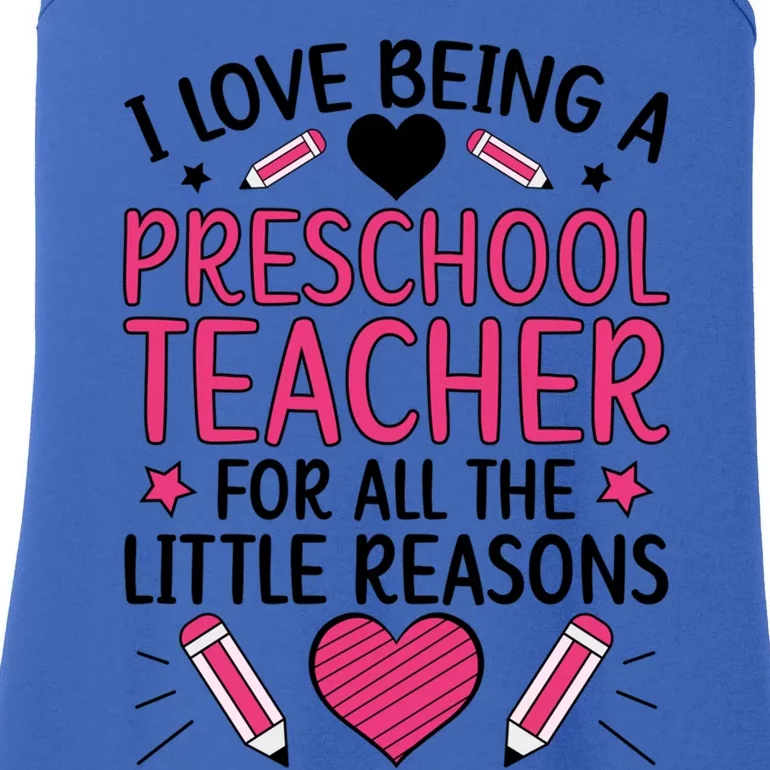 Being A Preschool Teacher Valentines Day Preschool Teaching Gift Ladies Essential Tank