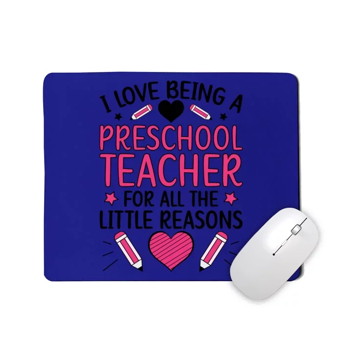 Being A Preschool Teacher Valentines Day Preschool Teaching Gift Mousepad