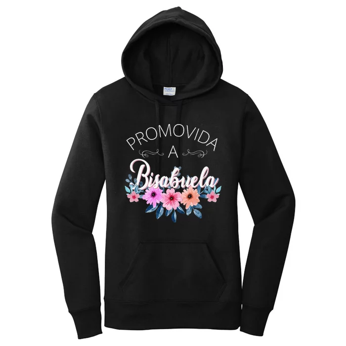 Bisabuela Announcement Promovida A Bisabuela Women's Pullover Hoodie