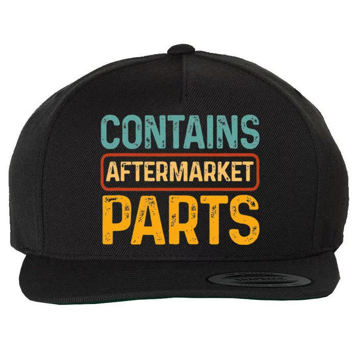 Bionic Aftermarket Parts Design Knee And Hip Replacement Wool Snapback Cap