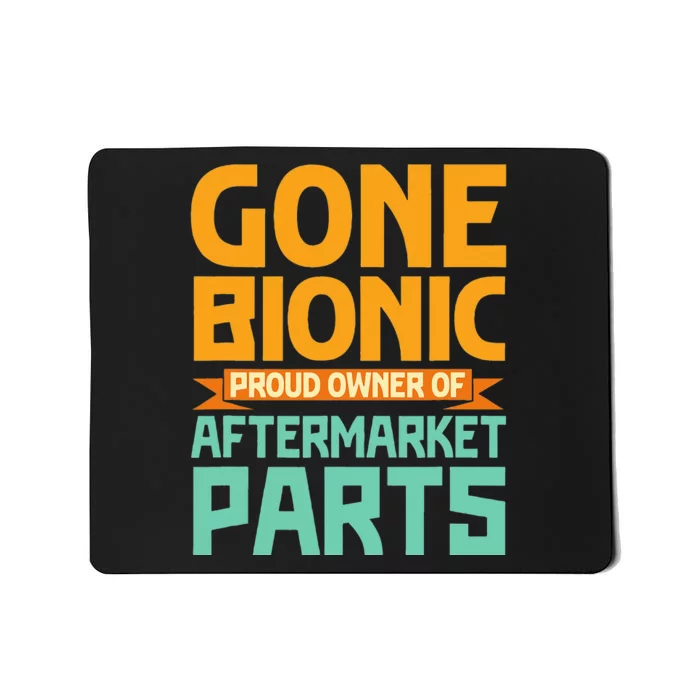 Bionic Aftermarket Parts Design Knee And Hip Replacement Mousepad