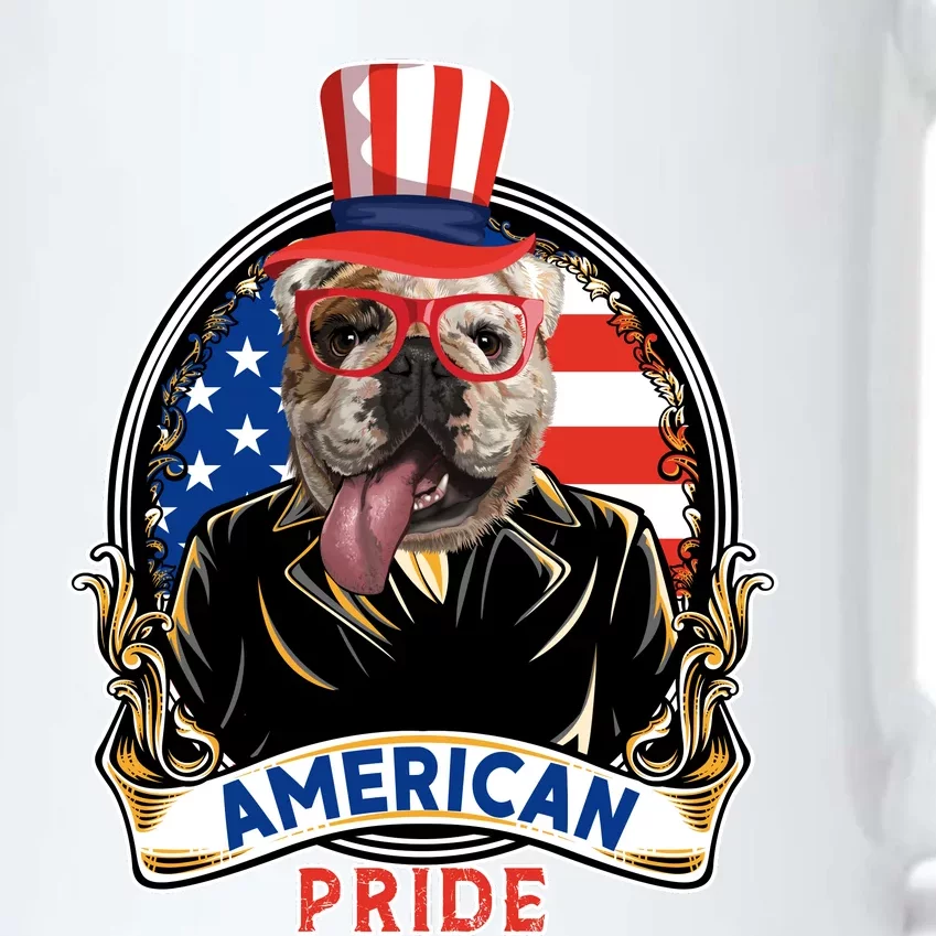 Bulldog American Pride T Black Color Changing Mug