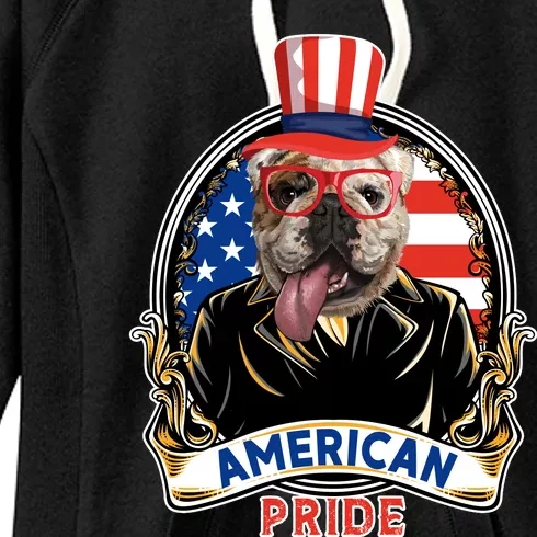 Bulldog American Pride T Women's Fleece Hoodie