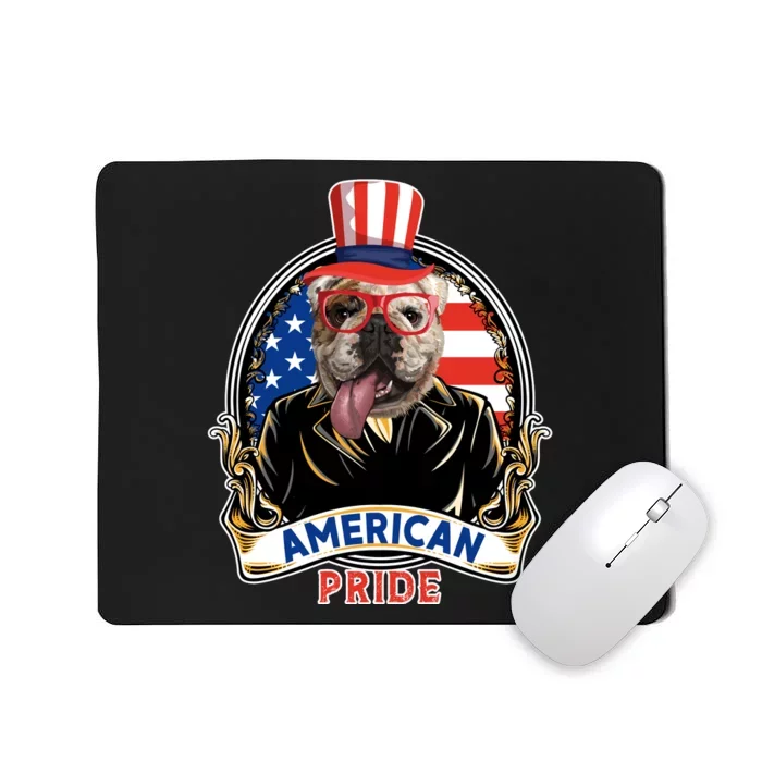 Bulldog American Pride T Mousepad