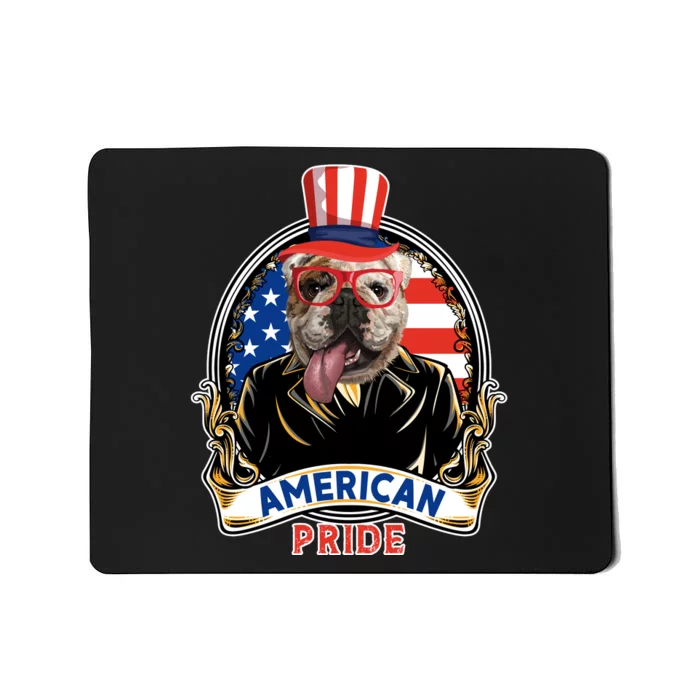 Bulldog American Pride T Mousepad