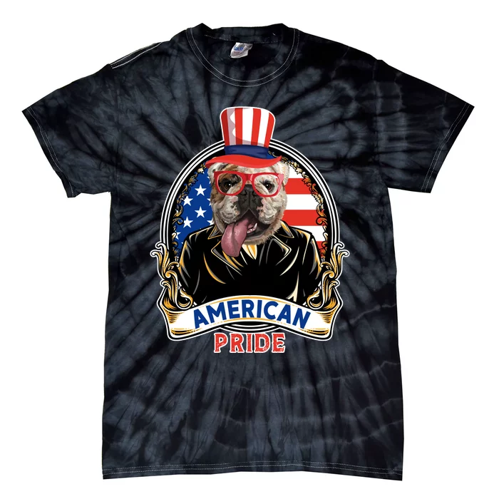 Bulldog American Pride T Tie-Dye T-Shirt