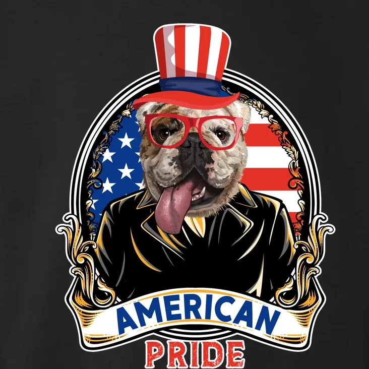 Bulldog American Pride T Toddler Hoodie