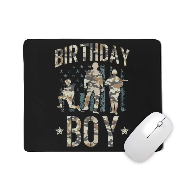 Birthday Army Party Army Decorations Birthday Party Mousepad