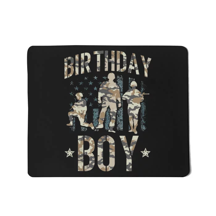 Birthday Army Party Army Decorations Birthday Party Mousepad