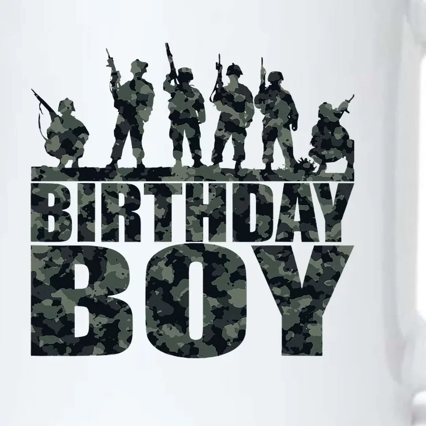 Birthday Army Party Military Party Supplies Camo Green Black Color Changing Mug