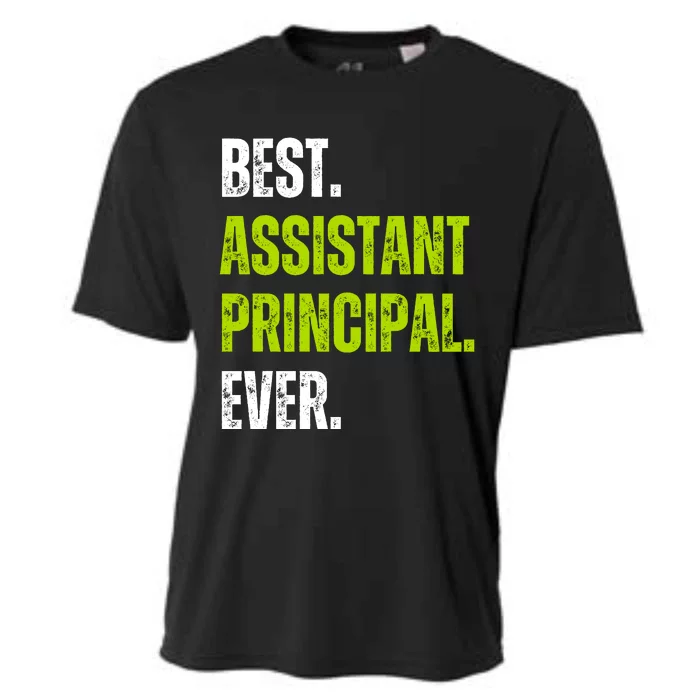 Best Assistant Principal Ever Funny Cooling Performance Crew T-Shirt