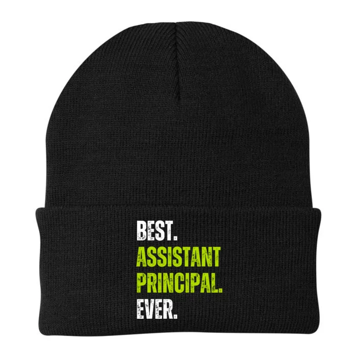 Best Assistant Principal Ever Funny Knit Cap Winter Beanie