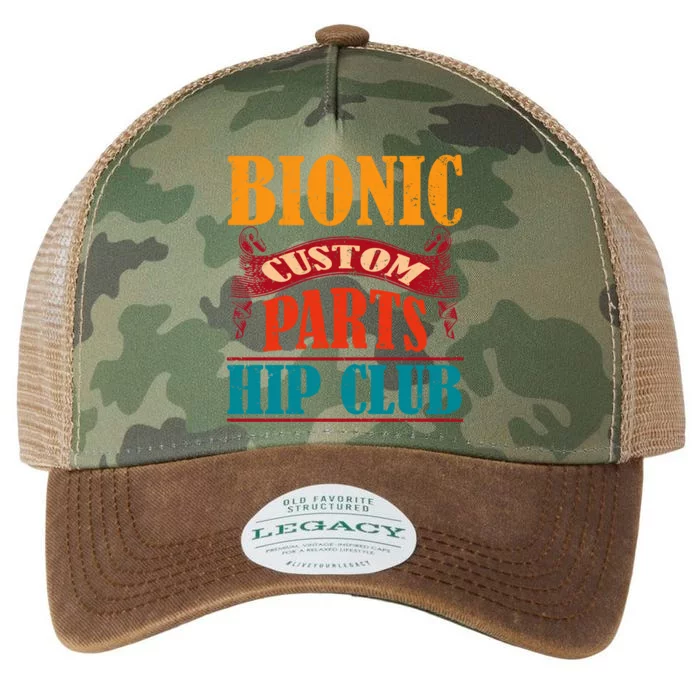 Bionic Aftermarket Parts Design Gift Knee And Hip Replacement Gift Legacy Tie Dye Trucker Hat