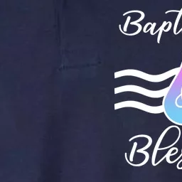 Baptized And Blessed Softstyle Adult Sport Polo