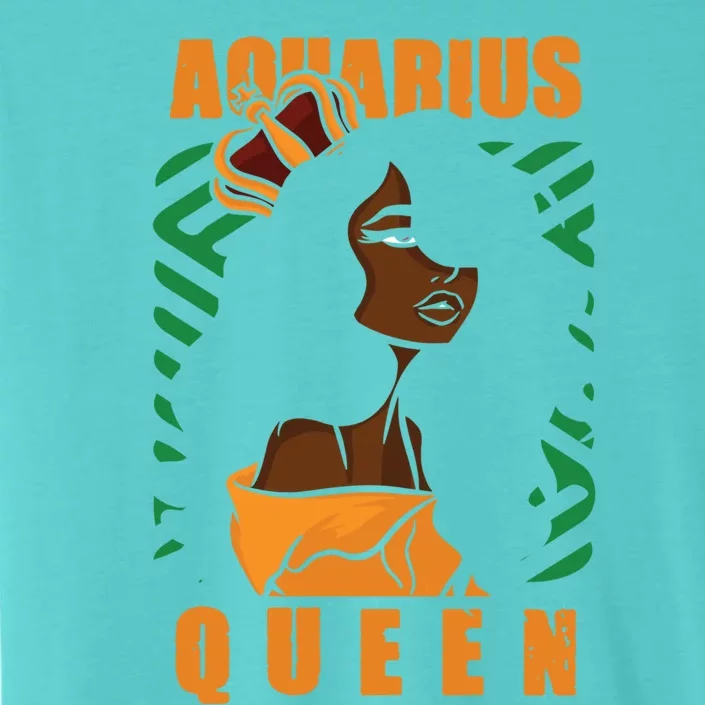 Bday Aquarius Queen Gift ChromaSoft Performance T-Shirt