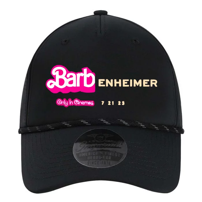 Barbenheimer Appreal Retro Women Men Performance The Dyno Cap