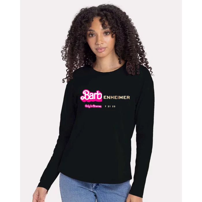 Barbenheimer Appreal Retro Women Men Womens Cotton Relaxed Long Sleeve T-Shirt