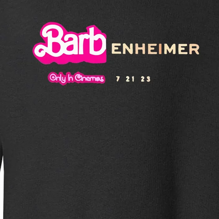 Barbenheimer Appreal Retro Women Men Toddler Sweatshirt