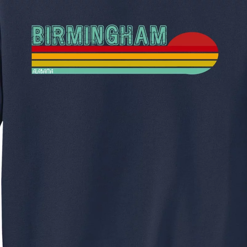 Birmingham Alabama Retro Sunset Sweatshirt