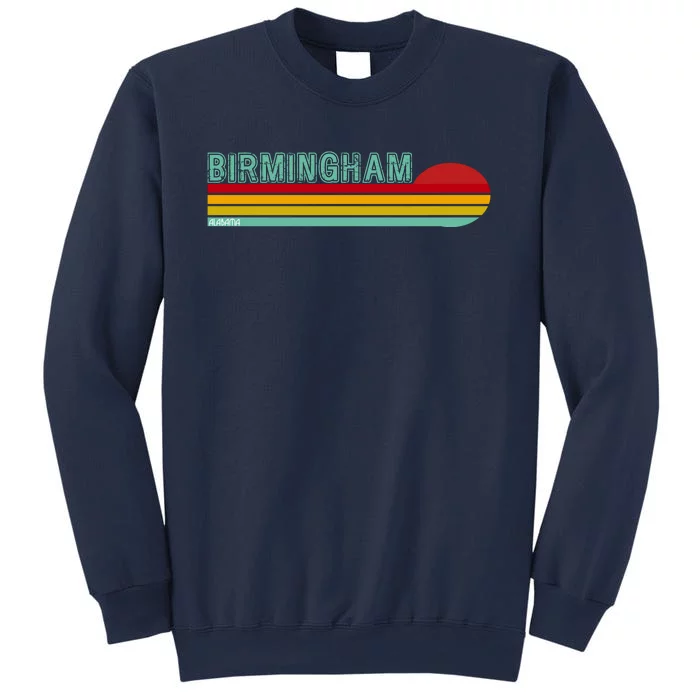 Birmingham Alabama Retro Sunset Sweatshirt