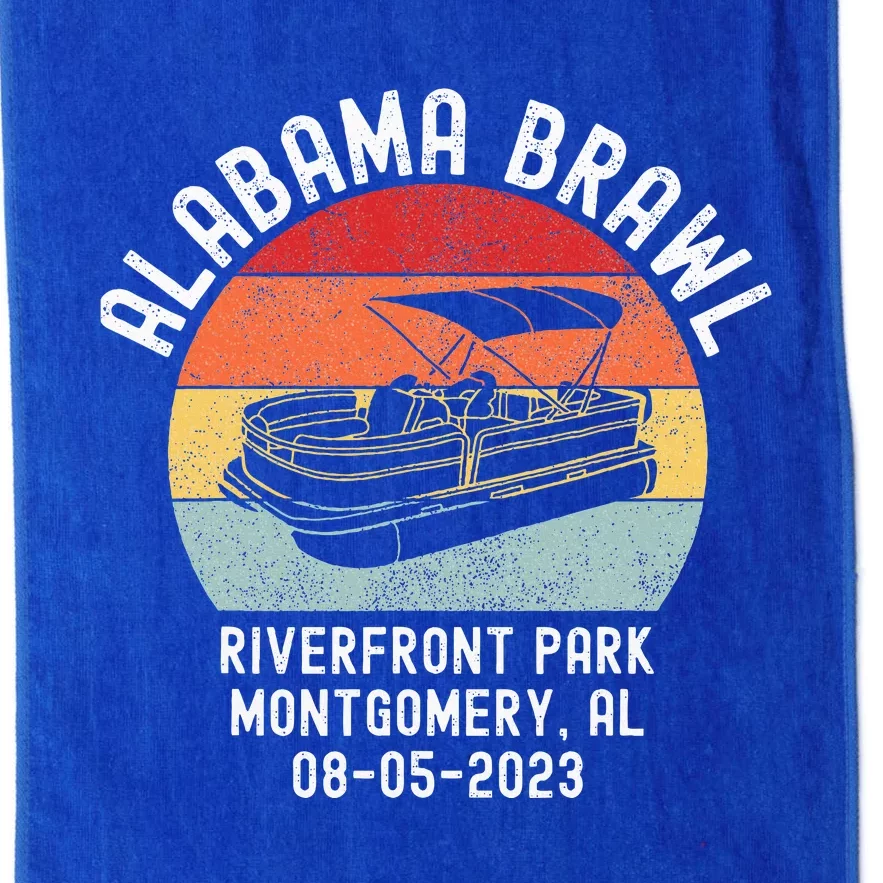 Brawl At Riverfront Park Montgomery Alabama Brawl Platinum Collection Golf Towel