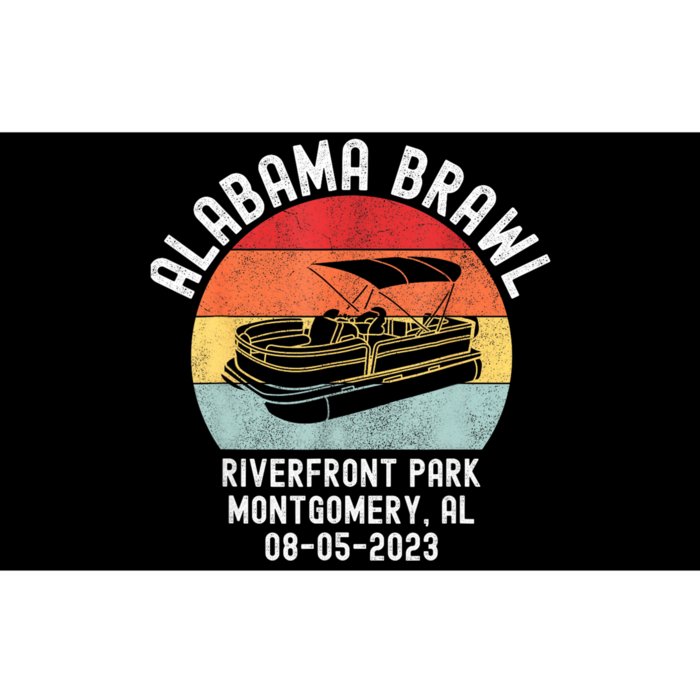 Brawl At Riverfront Park Montgomery Alabama Brawl Bumper Sticker