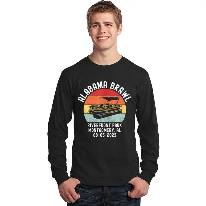 Brawl At Riverfront Park Montgomery Alabama Brawl Tall Long Sleeve T-Shirt