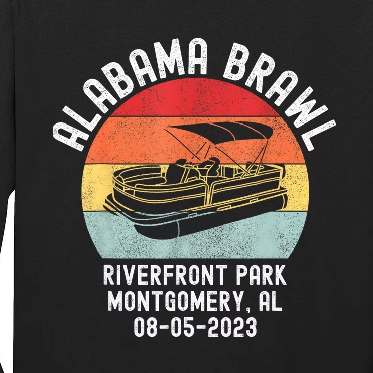 Brawl At Riverfront Park Montgomery Alabama Brawl Tall Long Sleeve T-Shirt