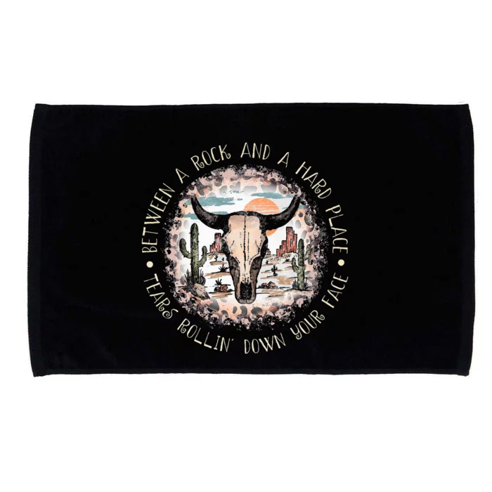 Between A Rock And A Hard Place Tears Rollin Down Sunshine Microfiber Hand Towel