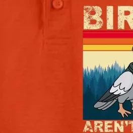 Birds Aren't Real Camera Sunset Dry Zone Grid Performance Polo