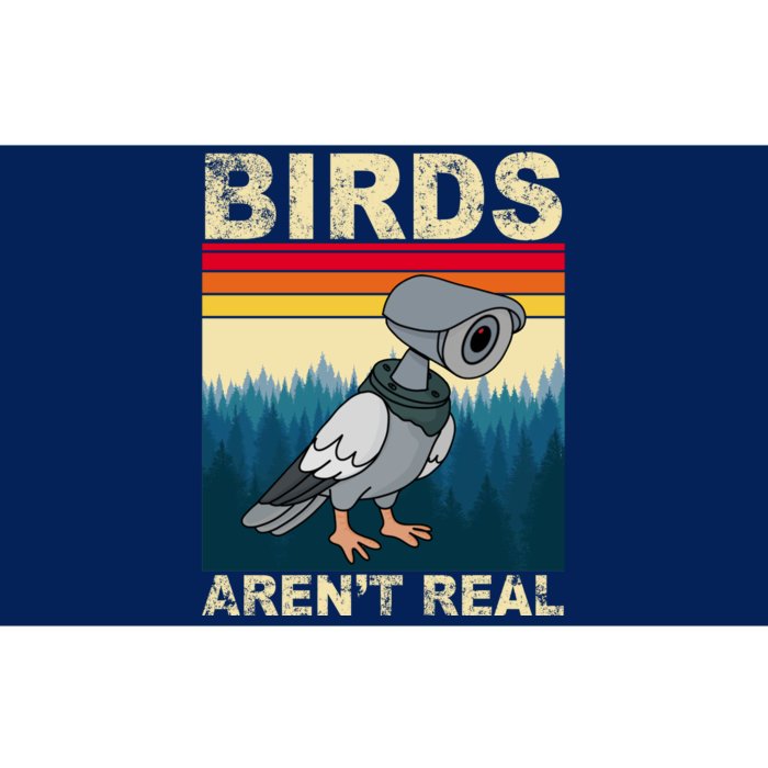 Birds Aren't Real Camera Sunset Bumper Sticker