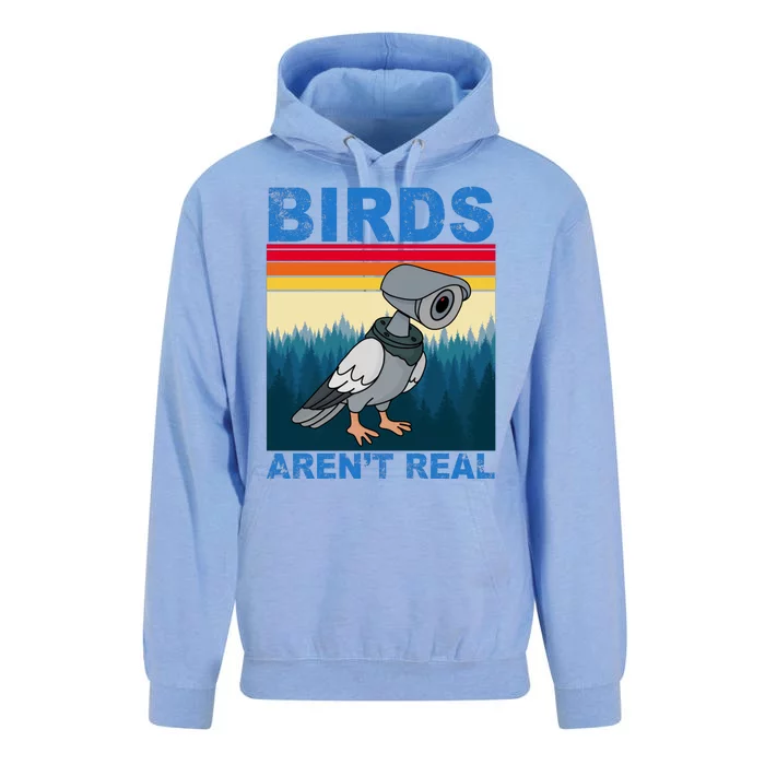 Birds Aren't Real Camera Sunset Unisex Surf Hoodie