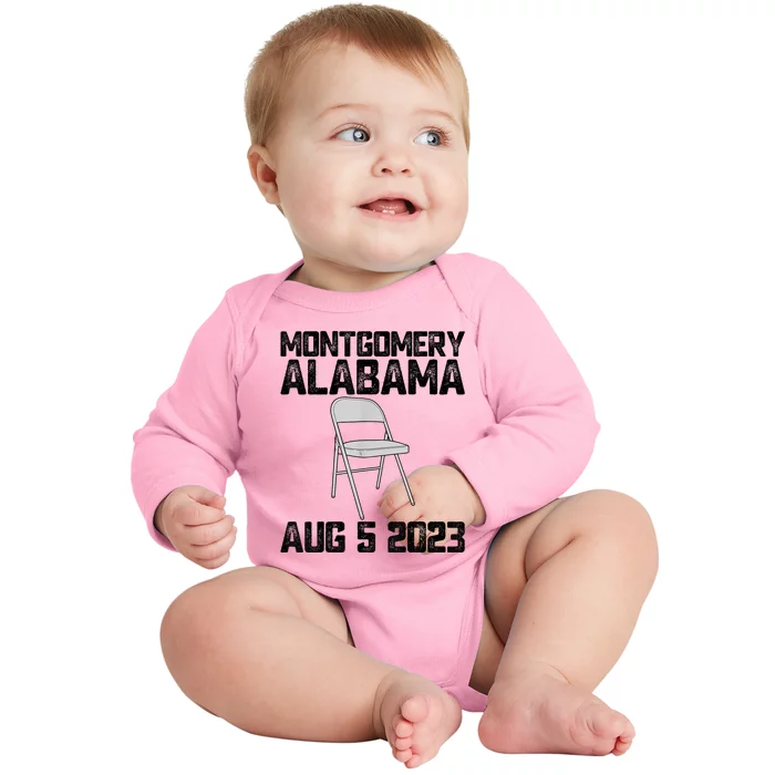 Brawl At Riverfront Park Montgomery Alabama Brawl Baby Long Sleeve Bodysuit