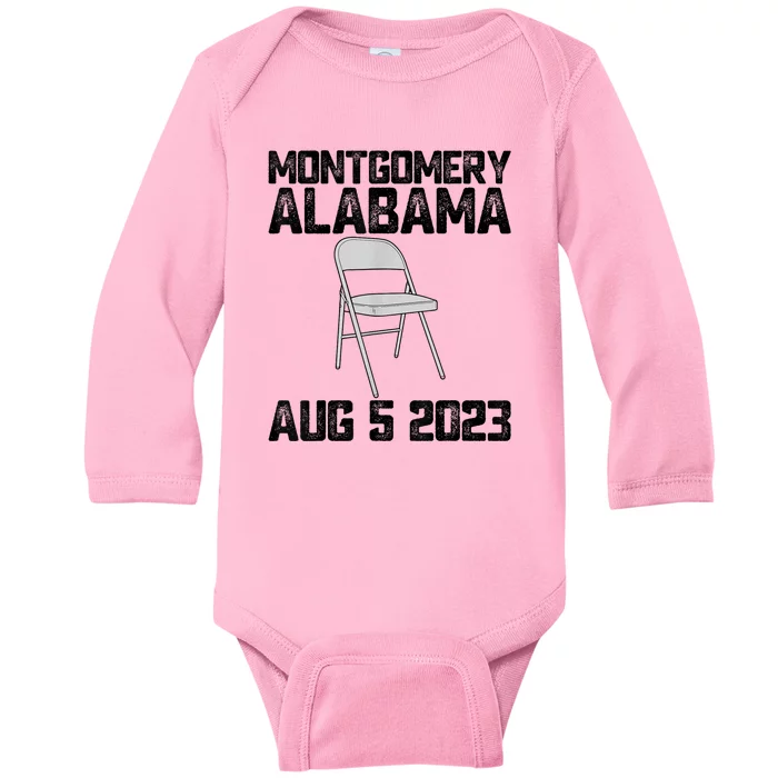 Brawl At Riverfront Park Montgomery Alabama Brawl Baby Long Sleeve Bodysuit