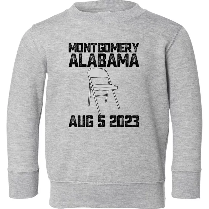 Brawl At Riverfront Park Montgomery Alabama Brawl Toddler Sweatshirt